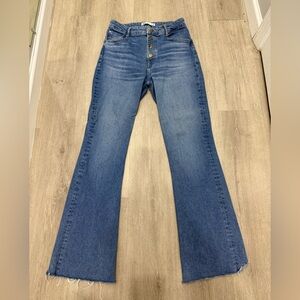Zara Blue Flare Jeans